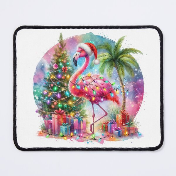 Item preview, Bright Christmas Flamingo designed and sold by EdicrisR.