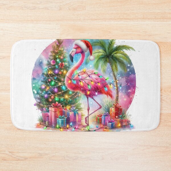 Item preview, Bright Christmas Flamingo designed and sold by EdicrisR.