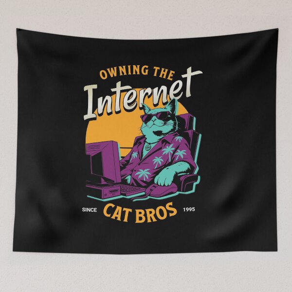 Item preview, Internet Cat Bro the Ultimate Geek designed and sold by AntiqueImages.