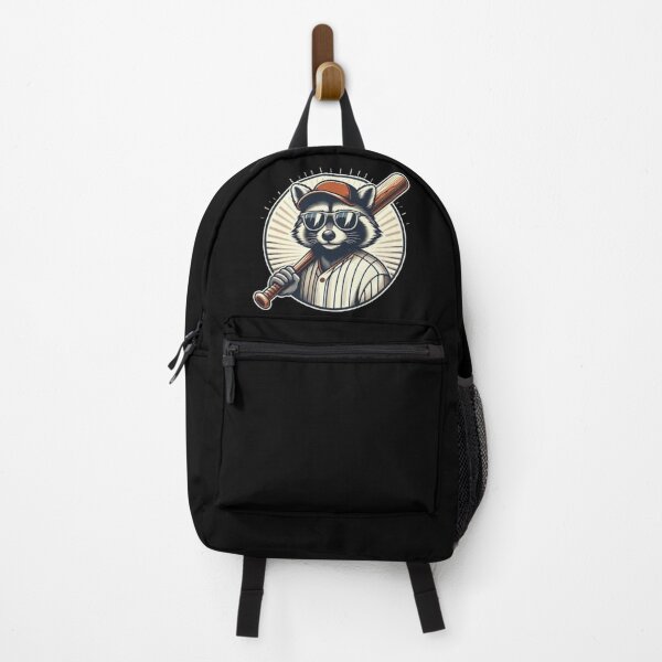Item preview, Baseball Raccoon – Playful Sports Animal Art designed and sold by Dogandesighn.
