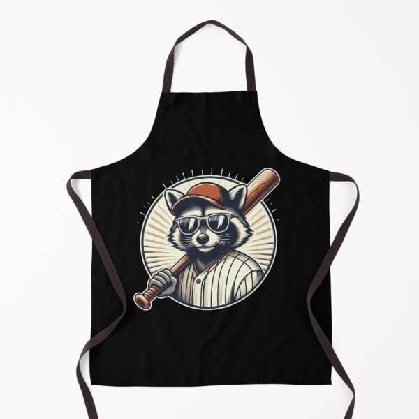 Item preview, Baseball Raccoon – Playful Sports Animal Art designed and sold by Dogandesighn.