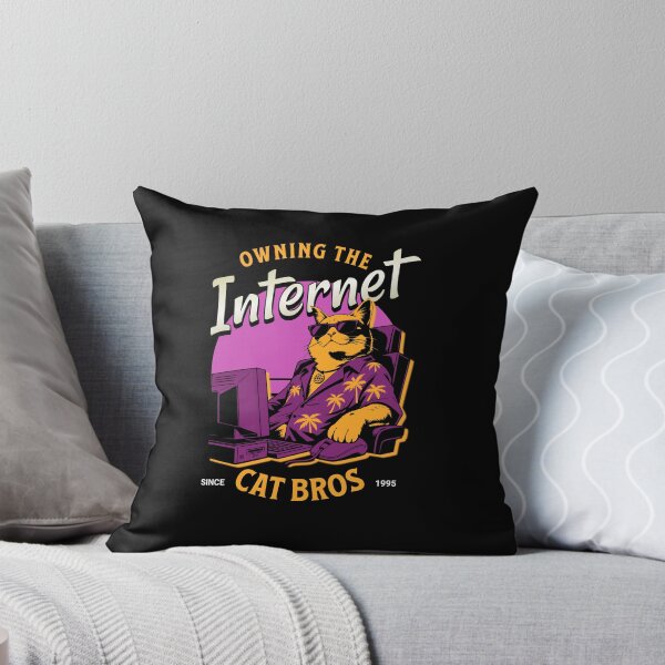Item preview, Owning The Internet Cat Bros 1995 Retro designed and sold by AntiqueImages.