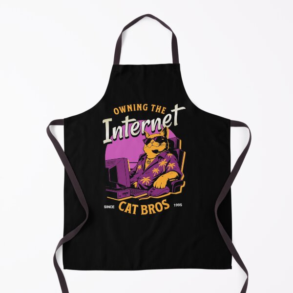 Item preview, Owning The Internet Cat Bros 1995 Retro designed and sold by AntiqueImages.