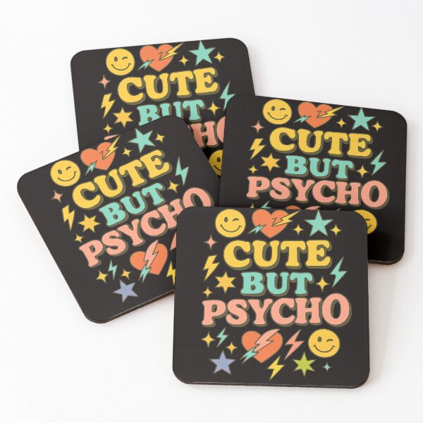 Item preview, Cute But Psycho, Retro Chaos Edition designed and sold by BriSher.