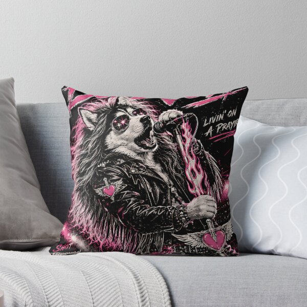 Item preview, Bone Jovi Funny Dog Rockstar 80s Metal Parody designed and sold by Highwayman1975.