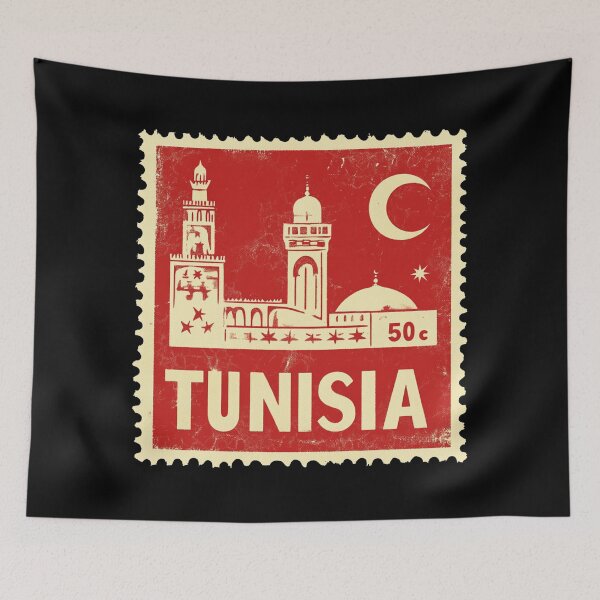 Item preview, Tunisia Vintage Postage Stamp - Sidi Bou Said designed and sold by tiigerdad.