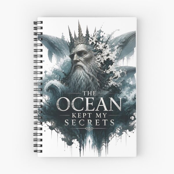 Item preview, The Ocean Kept My Secrets – Surreal Sea Deity Art designed and sold by ArtisElec.