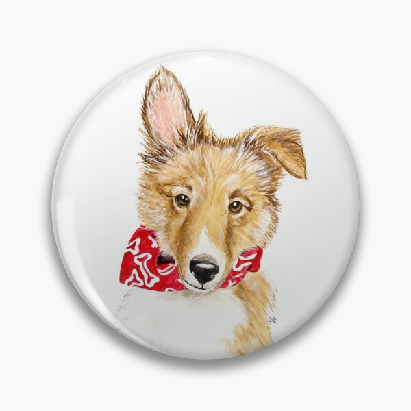 Item preview, Tuck, Shetland Sheepdog Puppy designed and sold by PaintedbyCarol.