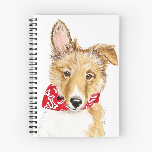 Item preview, Tuck, Shetland Sheepdog Puppy designed and sold by PaintedbyCarol.