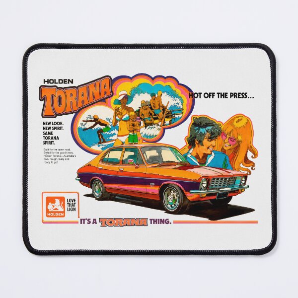 Item preview, Holden Torana 70s Retro Surf Poster – Australian Muscle Car Art designed and sold by EdGraphy.