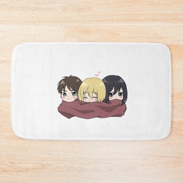 Item preview, AOT Trio Eren Mikasa Armin Scarf designed and sold by Snowdog-Art.