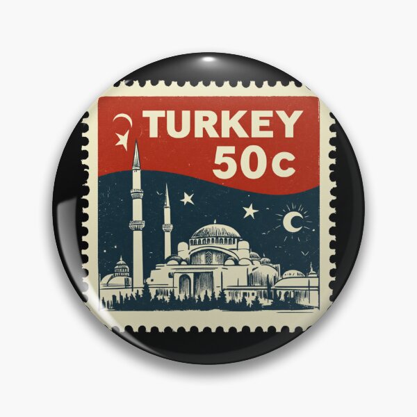 Item preview, Turkey Vintage Postage Stamp - Hagia Sophia designed and sold by tiigerdad.