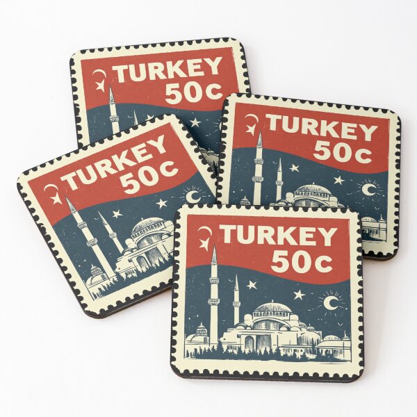 Item preview, Turkey Vintage Postage Stamp - Hagia Sophia designed and sold by tiigerdad.