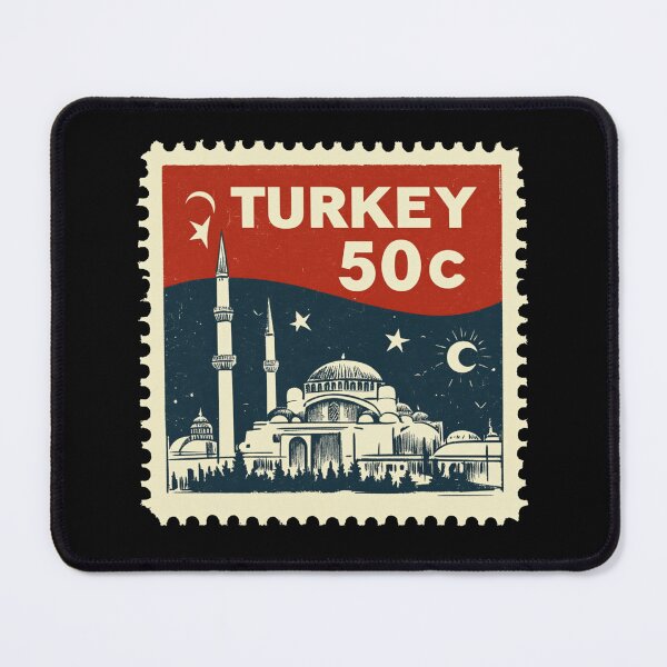 Item preview, Turkey Vintage Postage Stamp - Hagia Sophia designed and sold by tiigerdad.