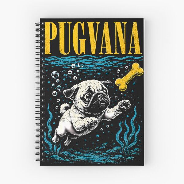 Item preview, Pugvana Nirvana Nevermind Album Cover Art Parody designed and sold by Highwayman1975.