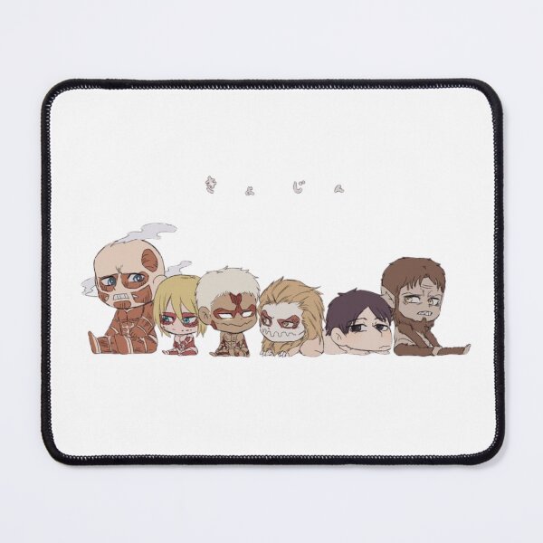 Item preview, AOT Titan Shifters Group Chibi designed and sold by Snowdog-Art.
