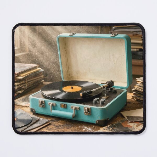 Item preview, Portable Retro Record Player In Sunlight designed and sold by Maria Dryfhout.