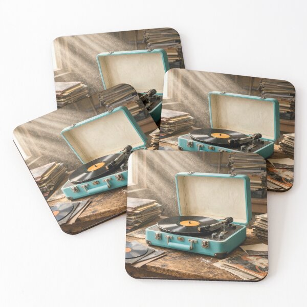 Item preview, Portable Retro Record Player In Sunlight designed and sold by Maria Dryfhout.