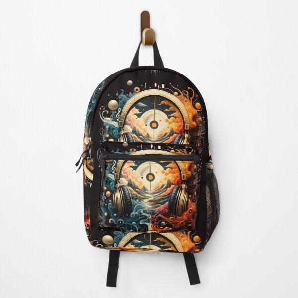 Item preview, 5D Cosmic Soundscape Headphones – Music Meets Universe | Vibrant Abstract Audio Art designed and sold by Imagetore.
