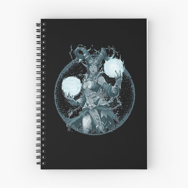 Item preview, Frost Rune Witch Gothic Magic Illustration designed and sold by Szpaku desart .
