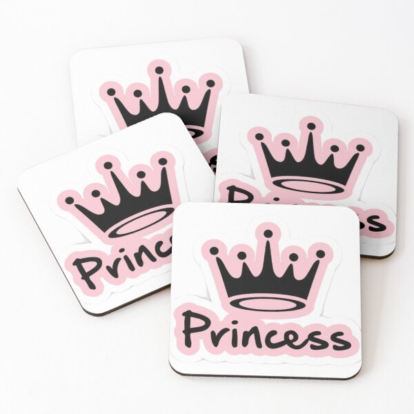 Item preview, Pink Princess Crown Sticker Design | Cute Girly Queen Aesthetic designed and sold by PixelVibe Art.
