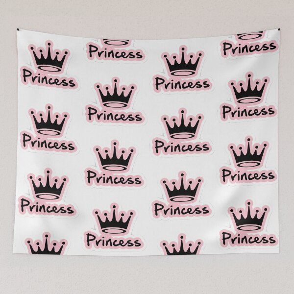 Item preview, Pink Princess Crown Sticker Design | Cute Girly Queen Aesthetic designed and sold by PixelVibe Art.