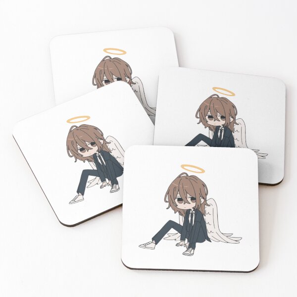 Item preview, Angel Devil Relaxing Chibi Art designed and sold by Snowdog-Art.