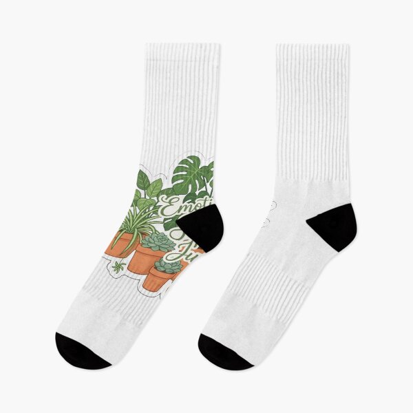 Item preview, Emotional Support Jungle Funny Plant Lover Aesthetic Sticker designed and sold by JeevanStickers.