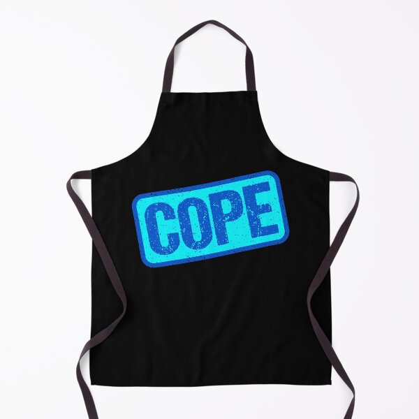 Item preview, Cope, Blue Stamp Outline designed and sold by Memes N Lore .