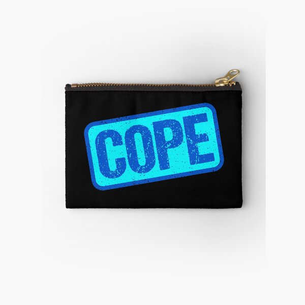 Item preview, Cope, Blue Stamp Outline designed and sold by Memes N Lore .