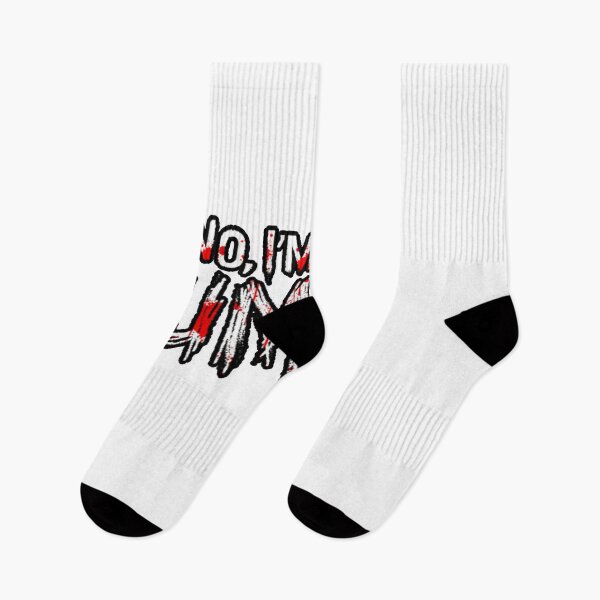 Item preview, NO IM NOT A HUMAN (INDIE HORROR VIDEO GAME LOGO 2) designed and sold by Python Designs .