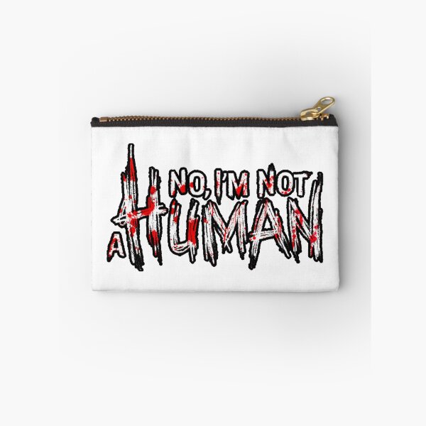 Item preview, NO IM NOT A HUMAN (INDIE HORROR VIDEO GAME LOGO 2) designed and sold by Python Designs .