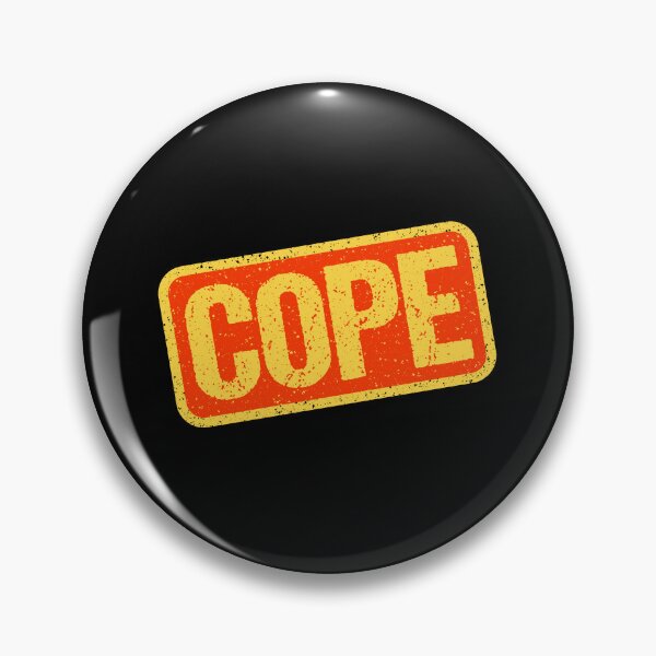 Item preview, Cope, Orange Stamp Outline designed and sold by Memes N Lore .
