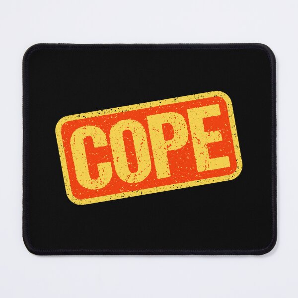 Item preview, Cope, Orange Stamp Outline designed and sold by Memes N Lore .