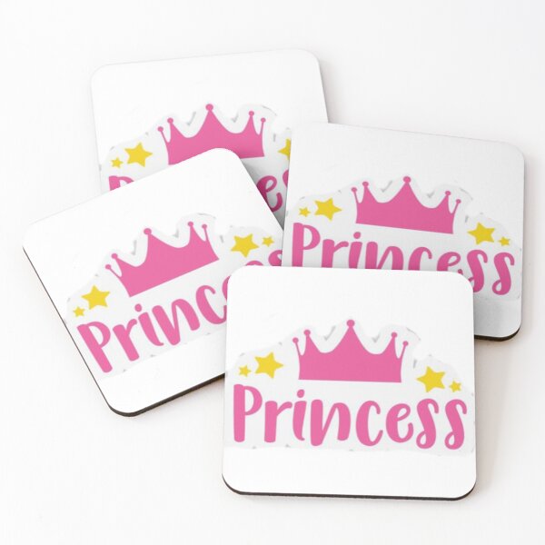 Item preview, Princess Crown Pink Cute Sticker Design designed and sold by PixelVibe Art.