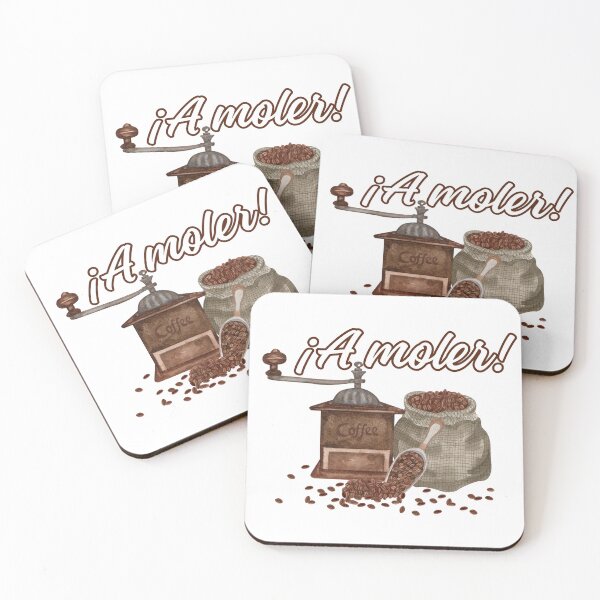 Artikelvorschau, Lasst uns den Kaffee mahlen! entworfen und verkauft von Lorens Designs.