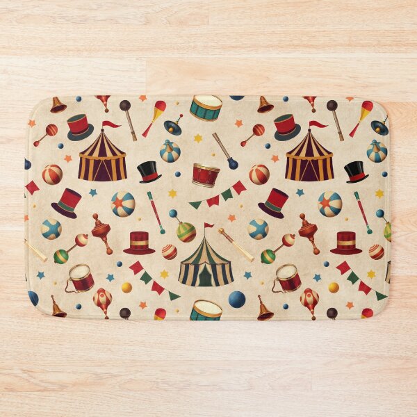 Item preview, Vintage Circus Accessories Pattern | Gift for Circus Lover designed and sold by UnhingedBird.