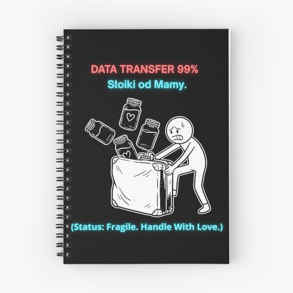 Item preview, Black DATA TRANSFER 99% Słoiki od Mamy - Funny Polinglish Polish Expat Gift designed and sold by VibePolinglish.