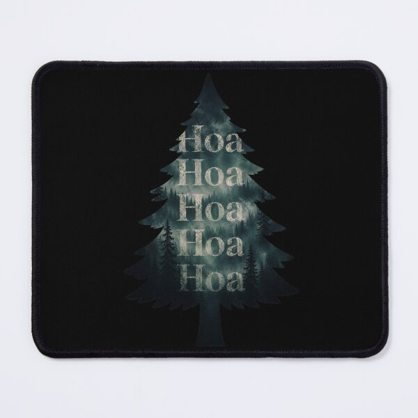 Item preview, Hoa Hoa Hoa Meme Misty Forest TITSOAK Tree  designed and sold by ArcanePrintsxo.