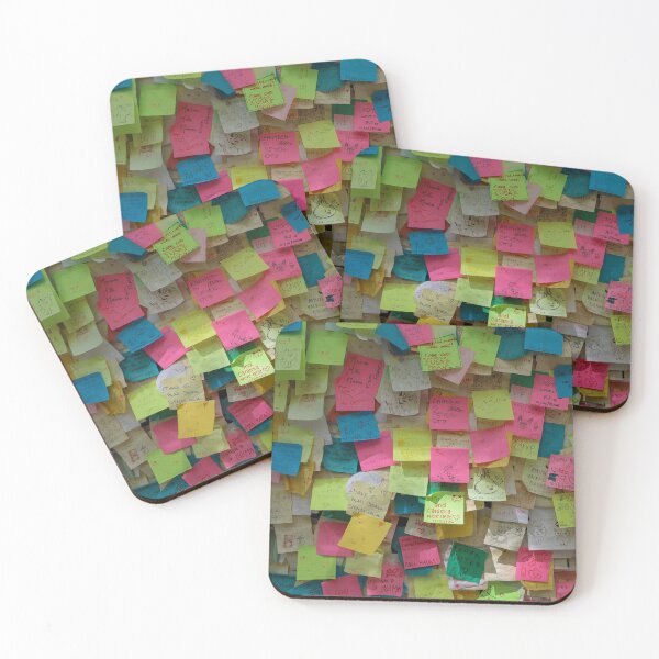 Item preview, Wall of Stories – Colourful Sticky Note Collage designed and sold by Zenvo.