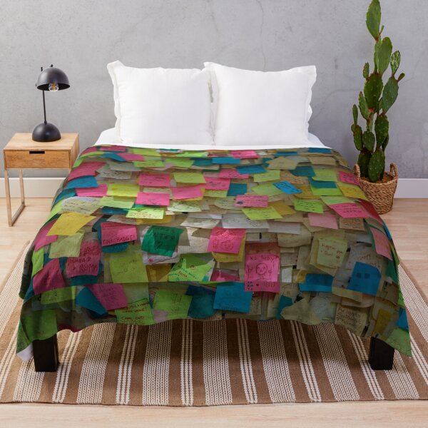 Item preview, Wall of Stories – Colourful Sticky Note Collage designed and sold by Zenvo.
