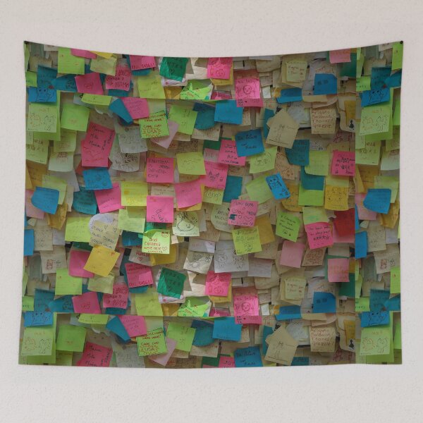 Item preview, Wall of Stories – Colourful Sticky Note Collage designed and sold by Zenvo.