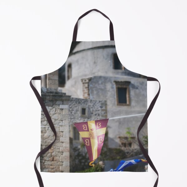 Item preview, Flags Flying in Monemvasia Greece designed and sold by PhotoArt by Joan Carroll.