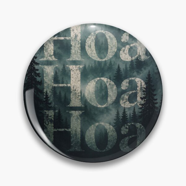 Item preview, Hoa Hoa Hoa Meme Misty Forest TITSOAK Poster designed and sold by ArcanePrintsxo.