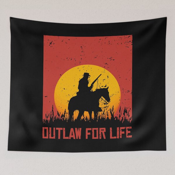 Item preview, Outlaw for life designed and sold by RatherCreative.