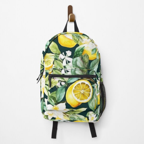 Item preview, Sicilian Lemon Pattern and Blooms Amalfi Coast Italy  designed and sold by PG Illustration.