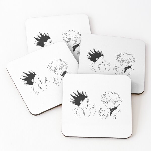 Item preview, Gon and Killua Minimalist Sketch designed and sold by Snowdog-Art.