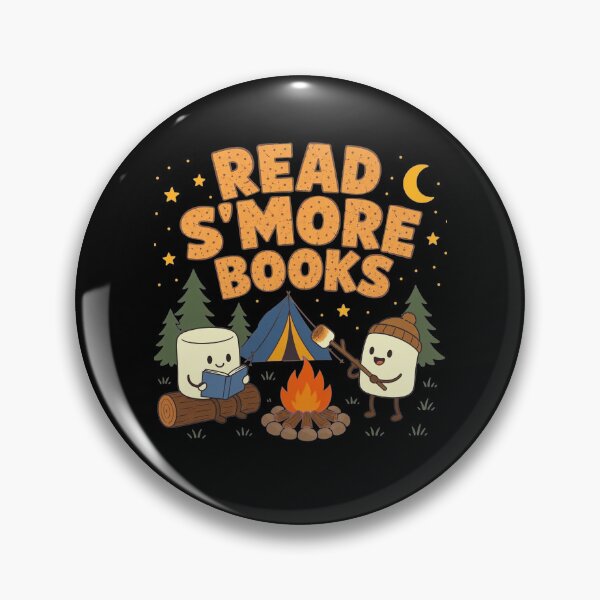 Item preview, Read S'More Books Camping Outdoors Travel Campfire Smores designed and sold by clothesy7.