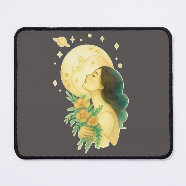 Item preview, Selenophile Dreams: Girl in Love with the Moon designed and sold by Miheerala.