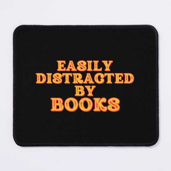 Item preview, Easily Distracted by Books designed and sold by stellacreates.